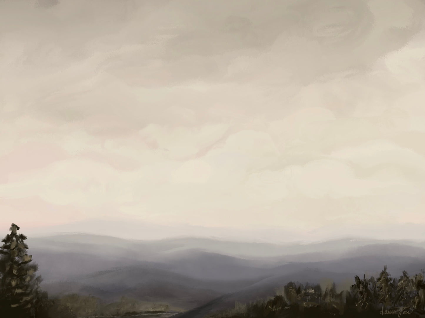 “Clingman’s Dome at Great Smoky Mountains”