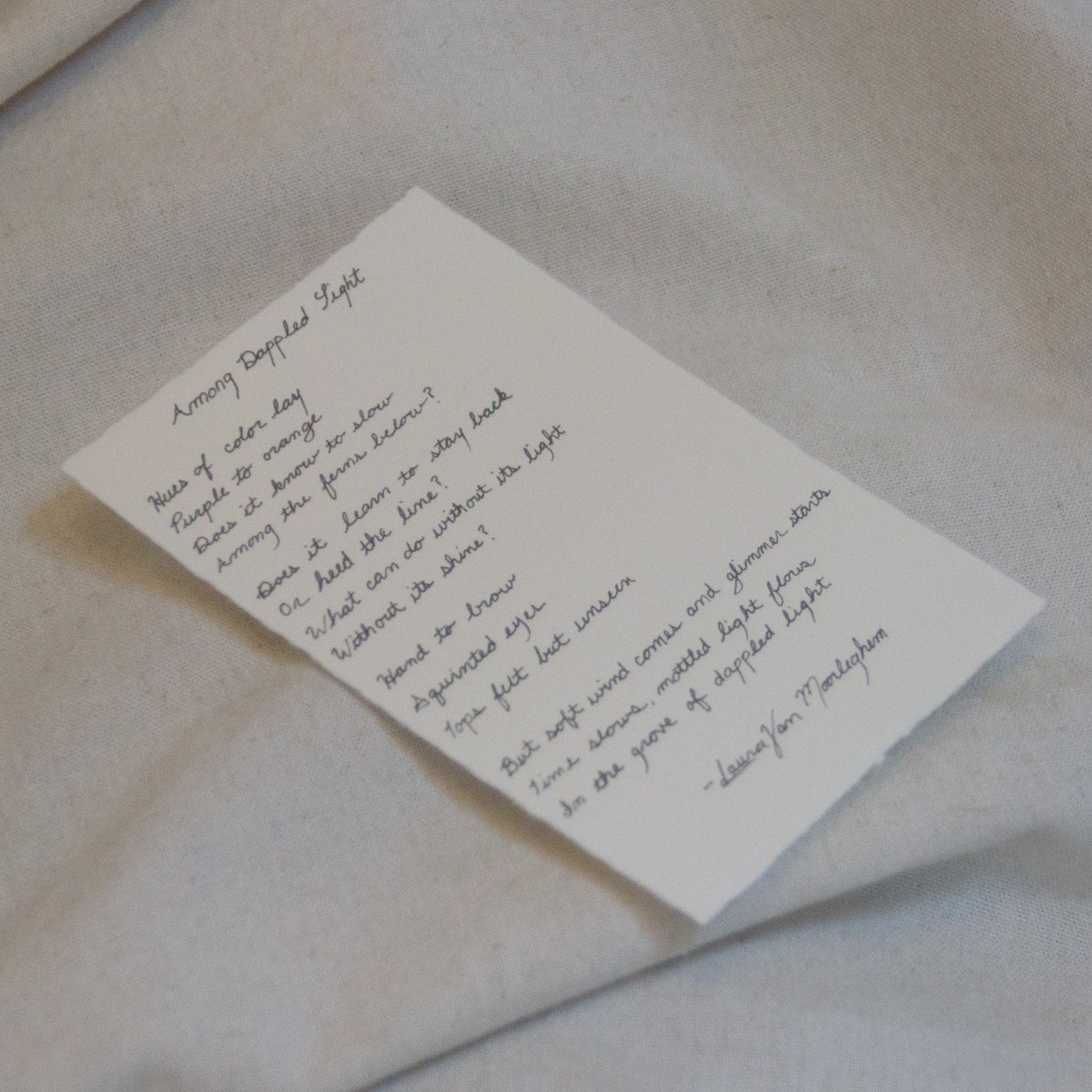 Poetry written in Sequoia National Park for the subcollection, 'Among Dappled Light' for 'the Journey' collection