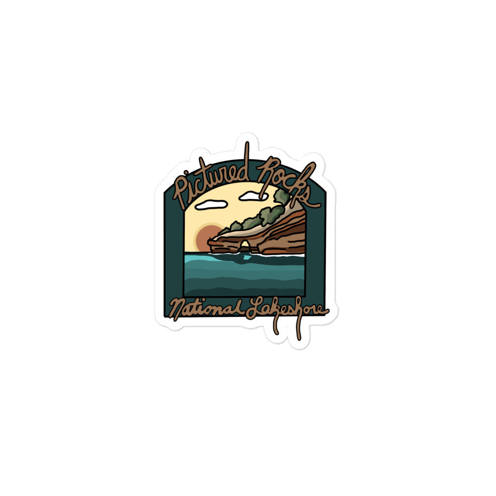 Pictured Rocks “The Hiker”