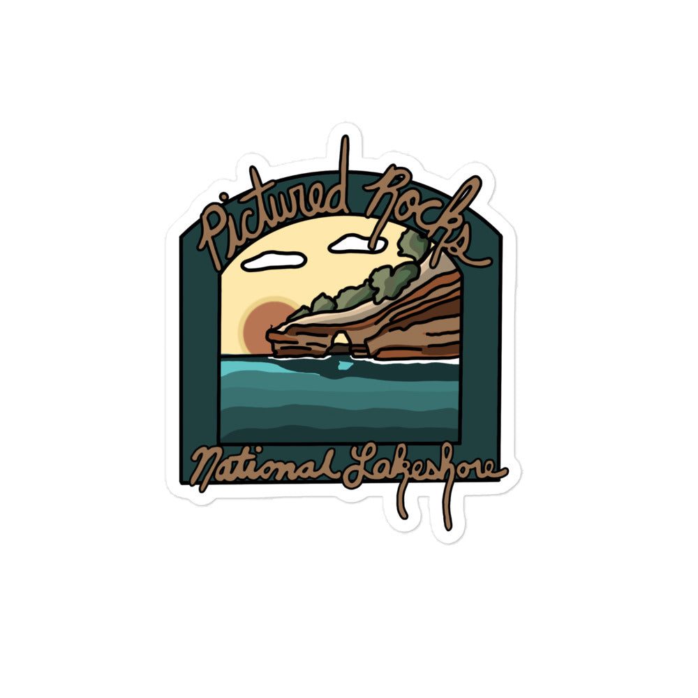 Pictured Rocks “The Hiker”