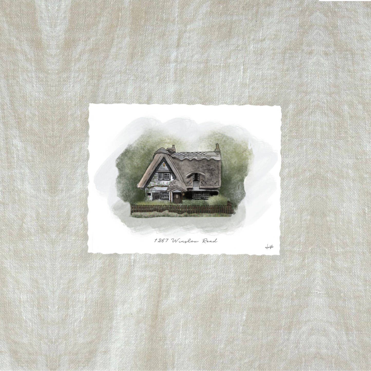 Custom Home Portrait